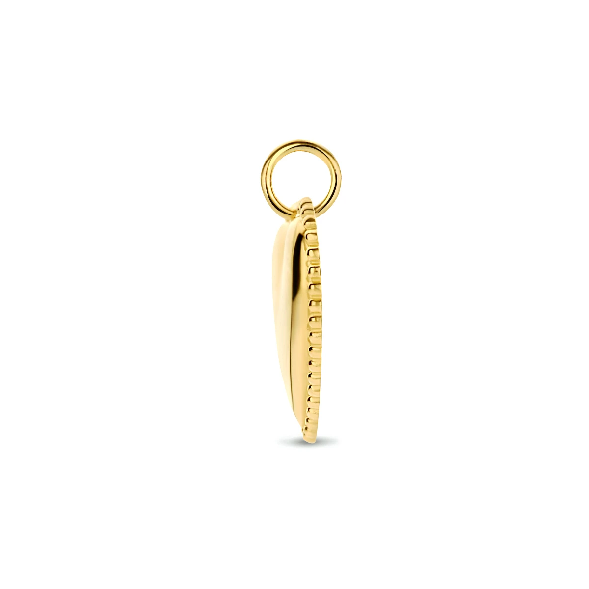hanger hart 14K geelgoud