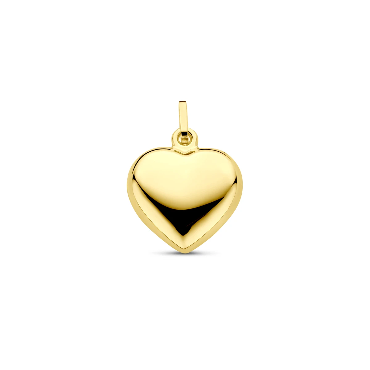 hanger hart 14K geelgoud