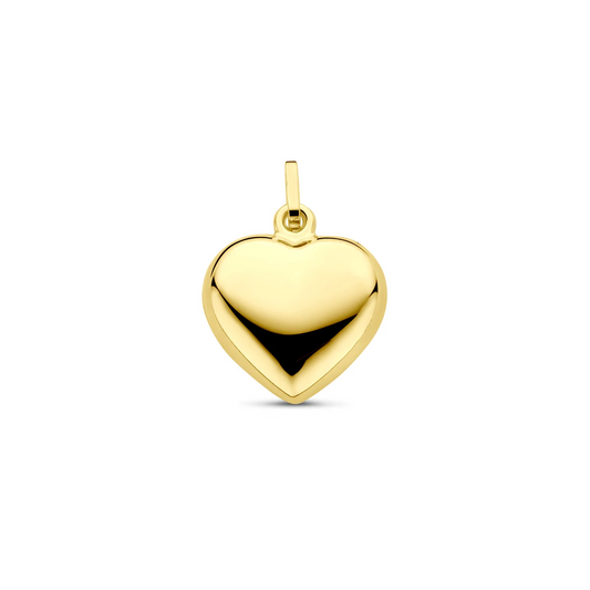 hanger hart 14K geelgoud