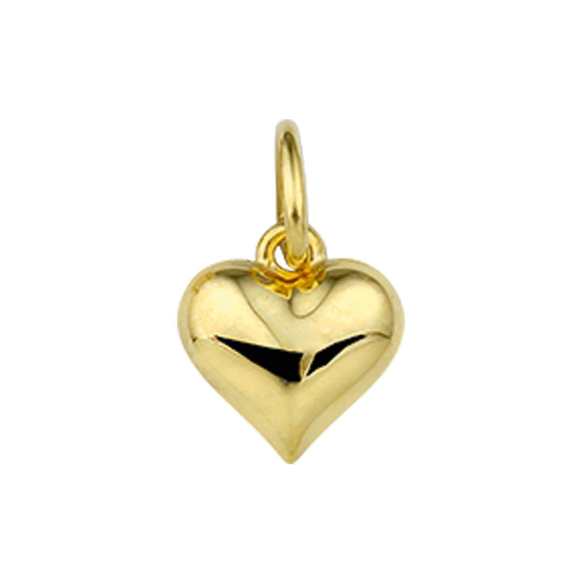 hanger hart 14K geelgoud