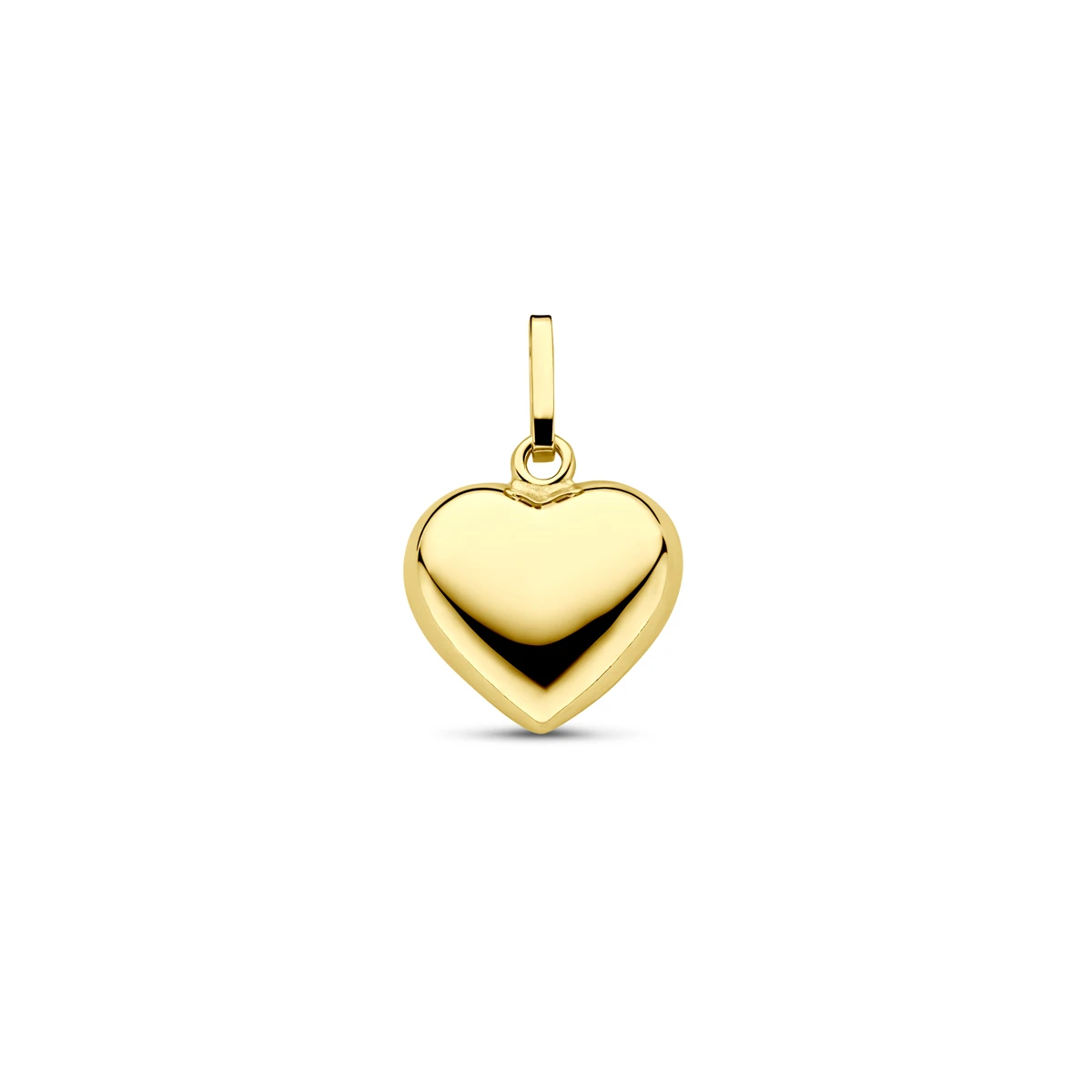 hanger hart 14K geelgoud