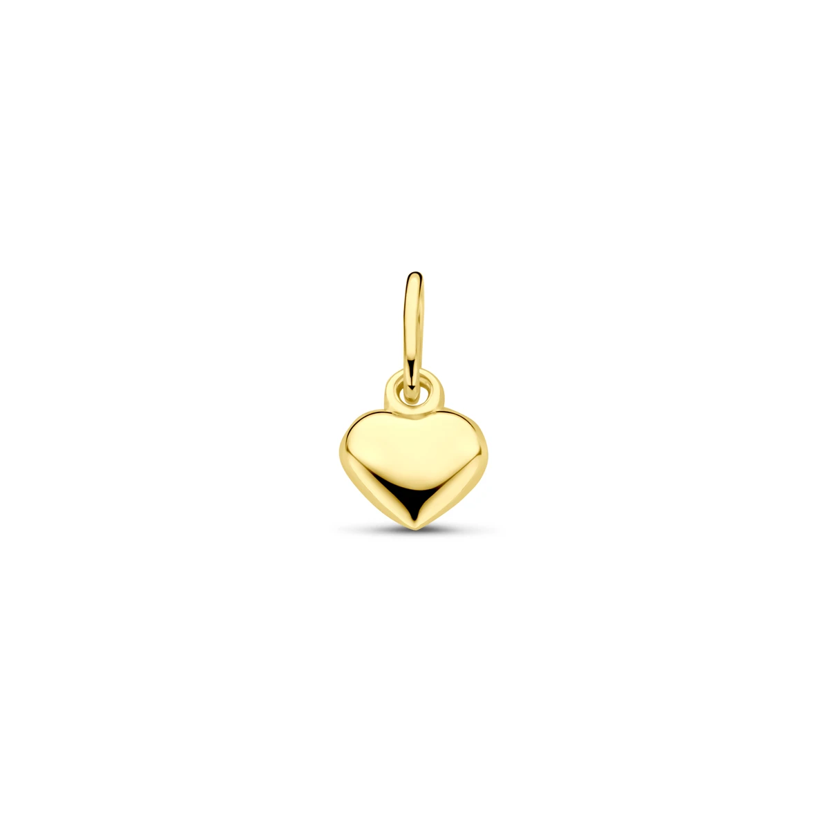 hanger hart 14K geelgoud