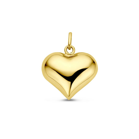 hanger hart 14K geelgoud