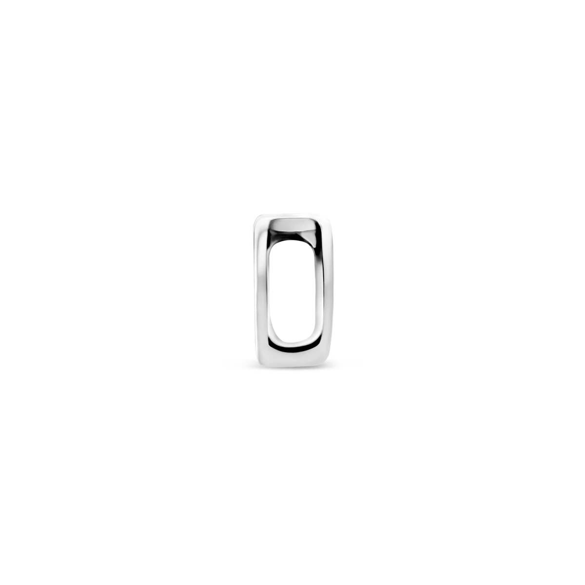 hanger hart 5 mm zilver gerhodineerd