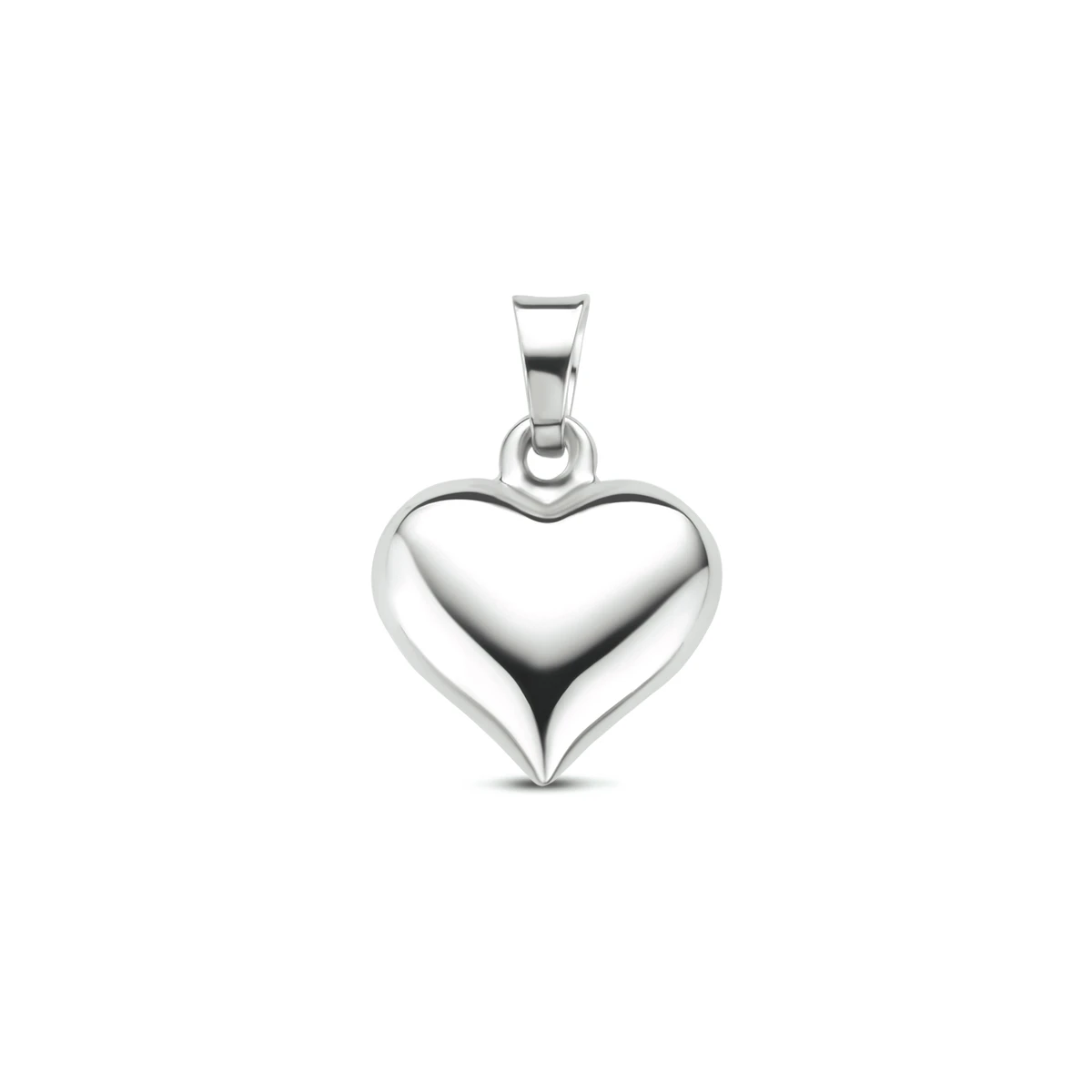 hanger hartje 14K witgoud