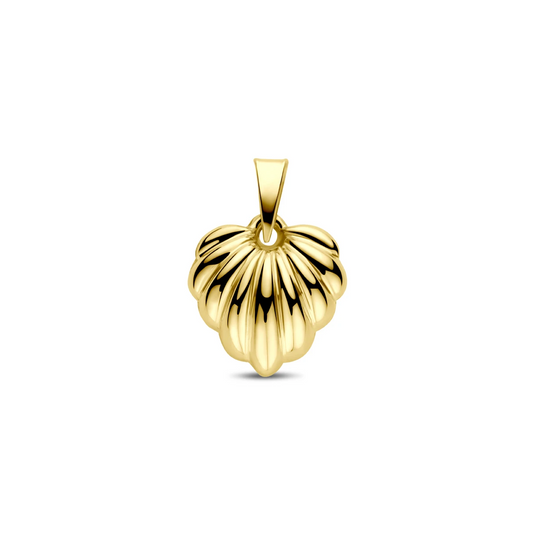 hanger hartje 12 mm 14K geelgoud