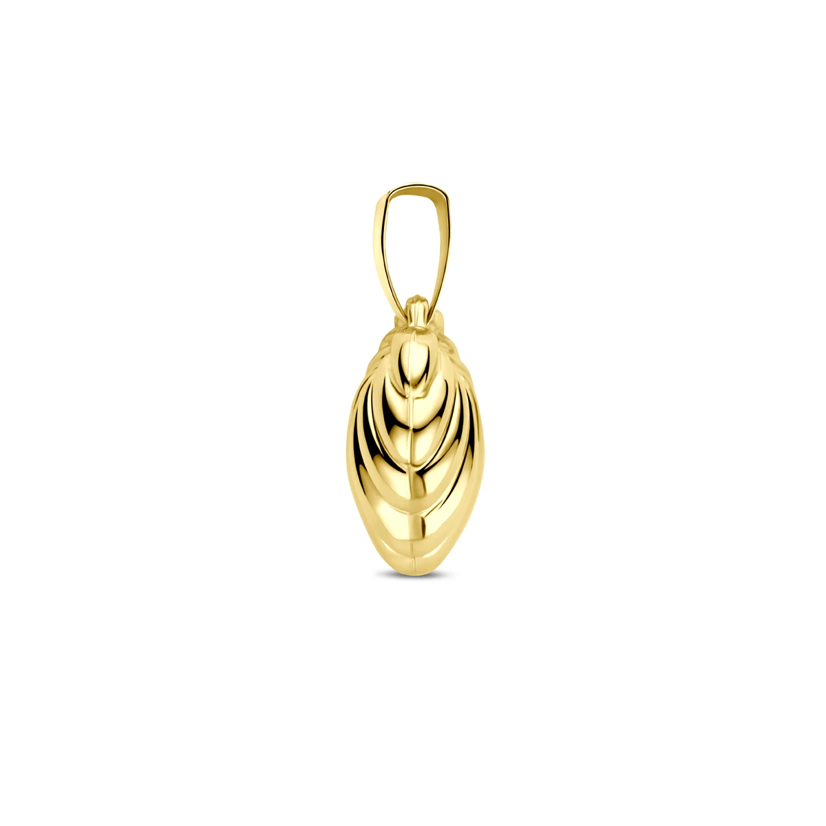 hanger hartje 18 mm 14K geelgoud