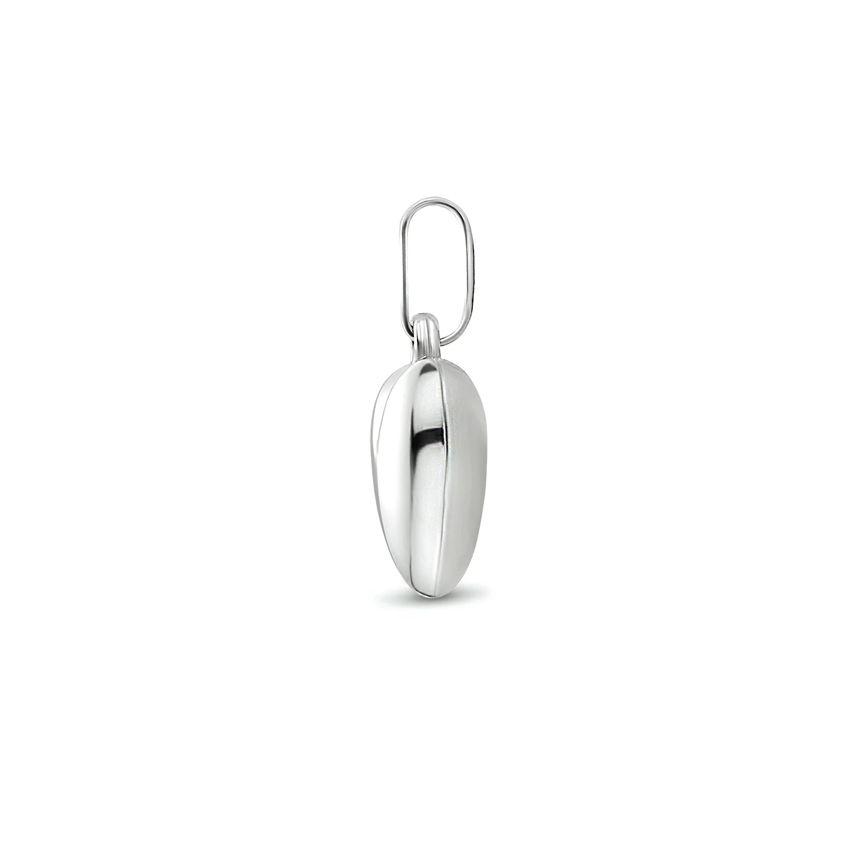 hanger hartje zilver gerhodineerd