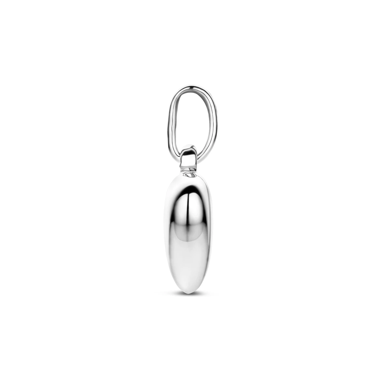 hanger hartje zilver gerhodineerd