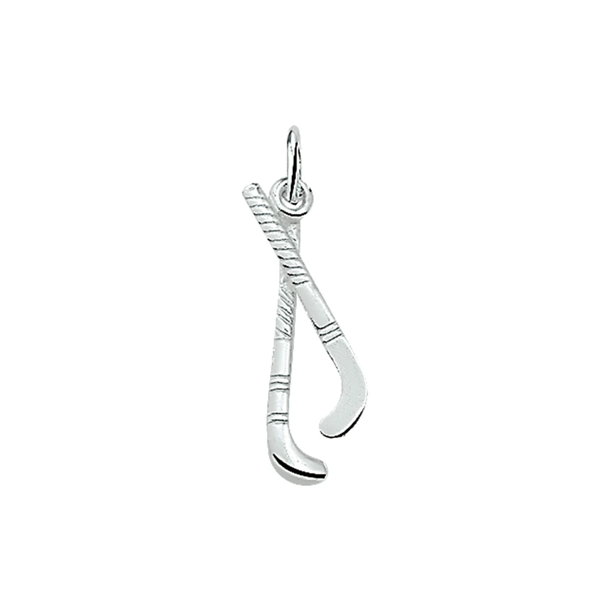 hanger hockeysticks zilver wit