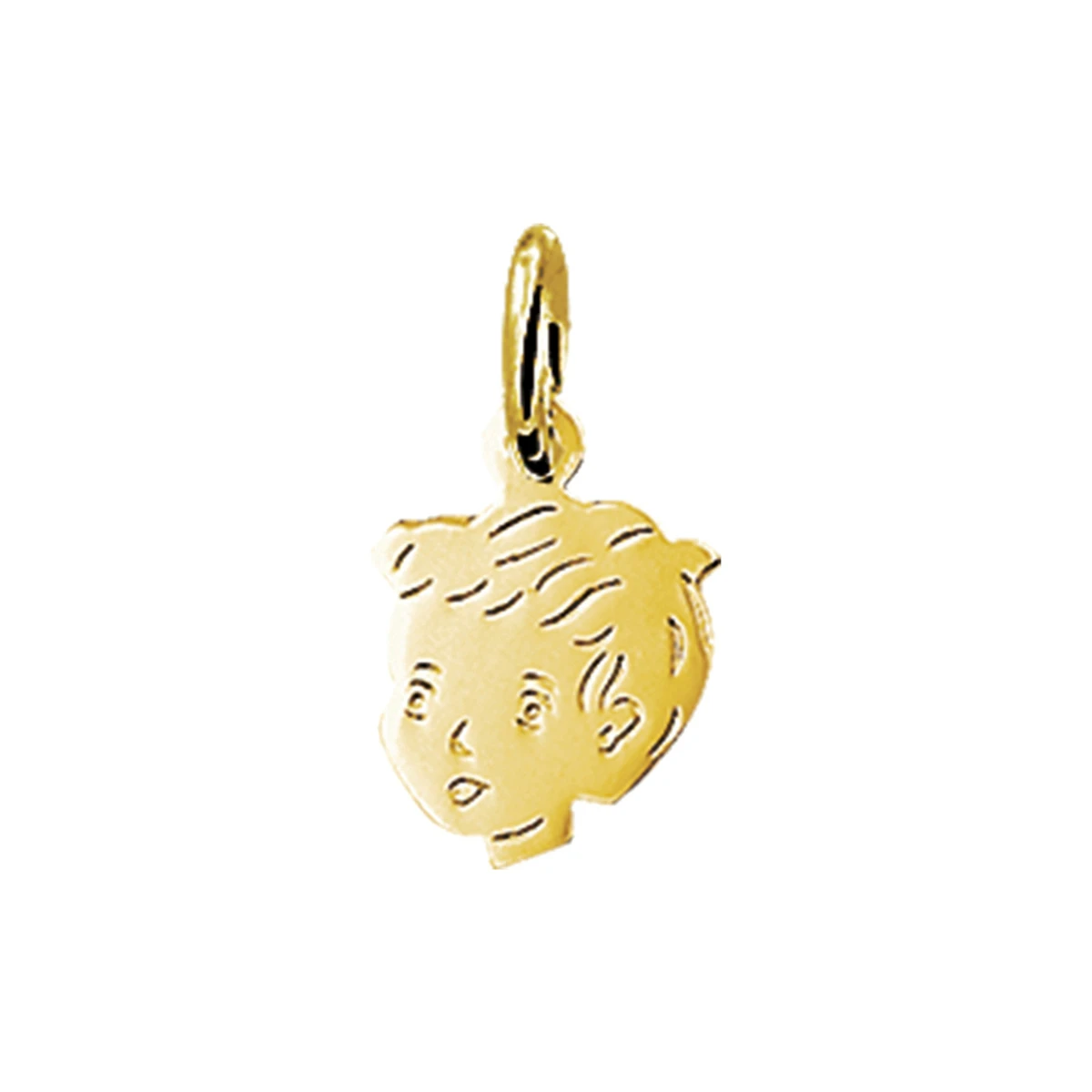 hanger jongen 10 mm 14K geelgoud