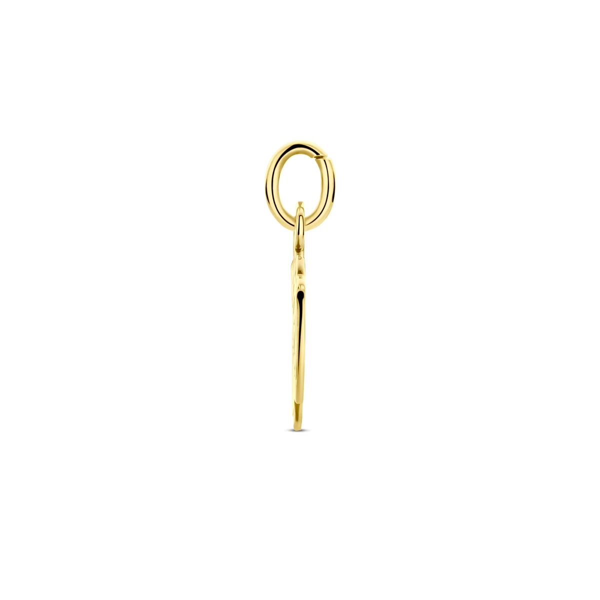 hanger jongen 12 mm 14K geelgoud