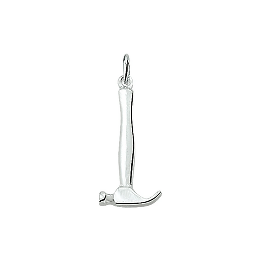 hanger klauwhamer zilver wit