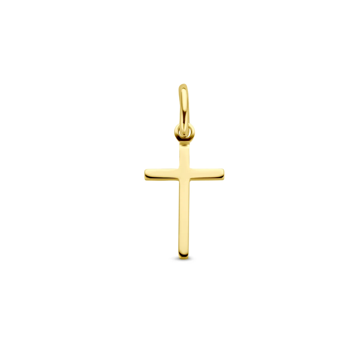 hanger kruis 14K geelgoud