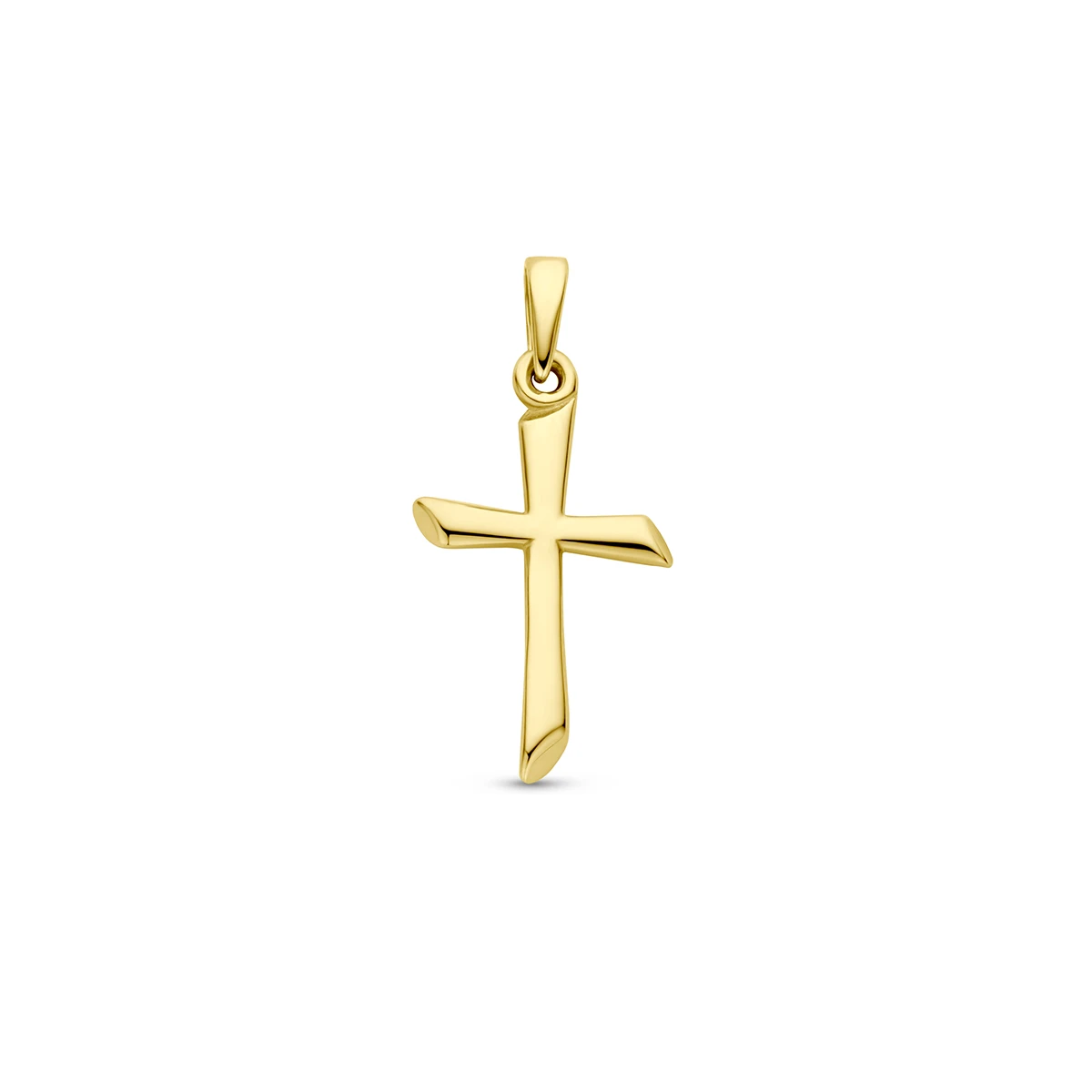 hanger kruis 14K geelgoud