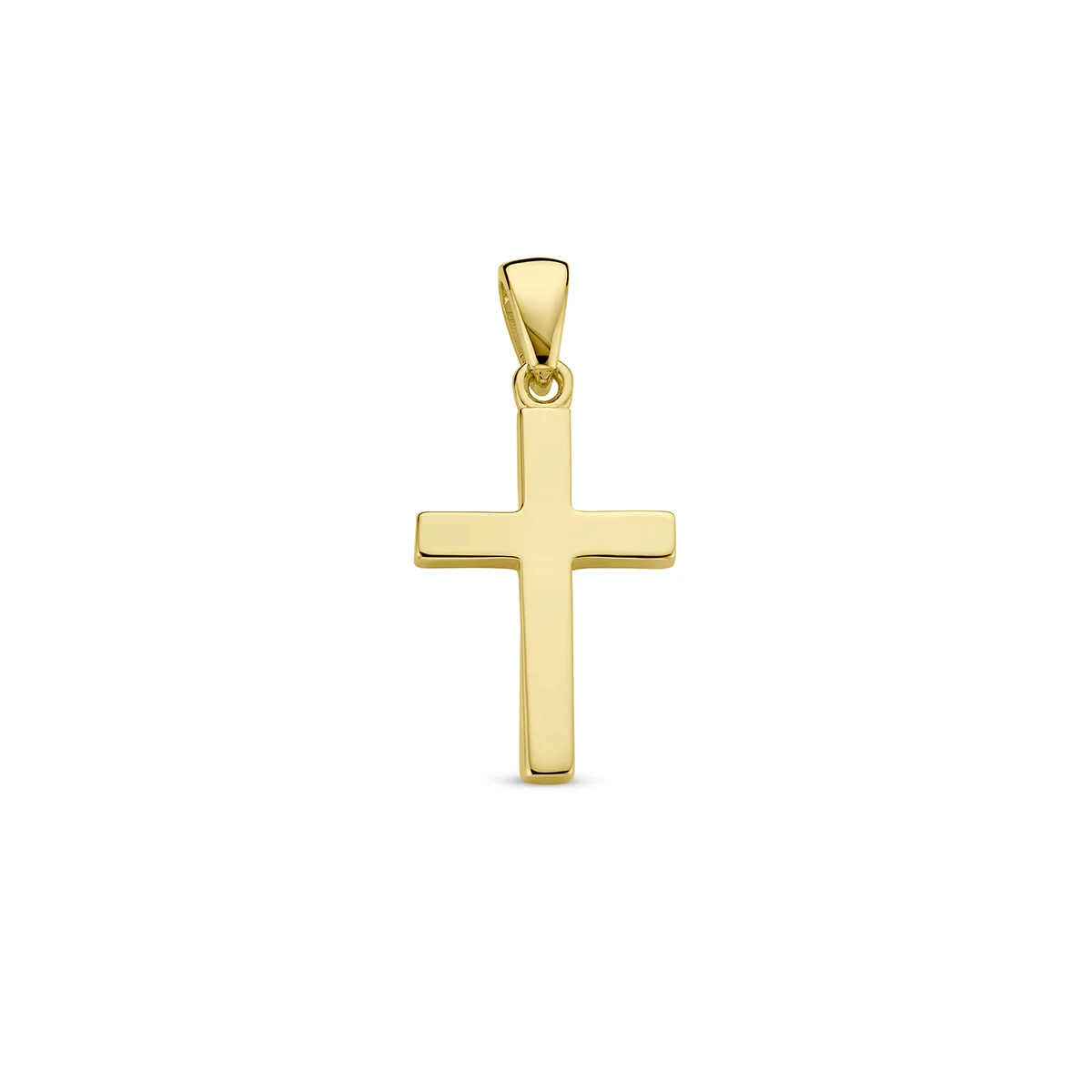 hanger kruis 14K geelgoud