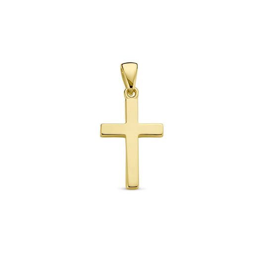 hanger kruis 14K geelgoud