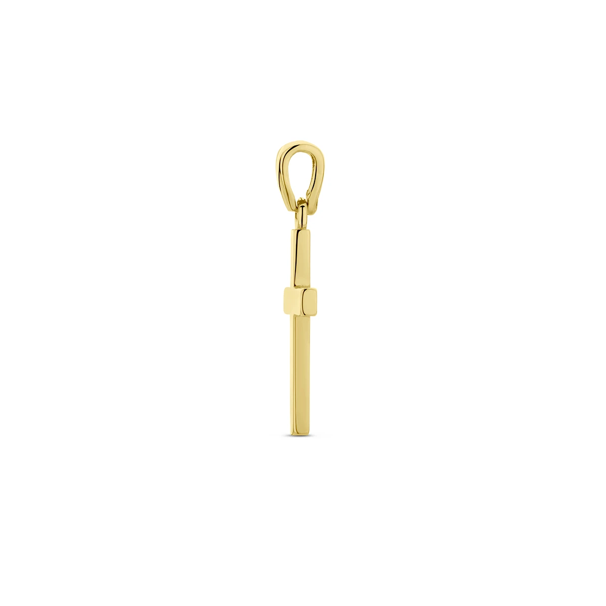 hanger kruis 14K geelgoud