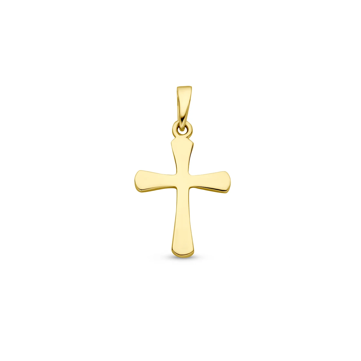 hanger kruis 14K geelgoud
