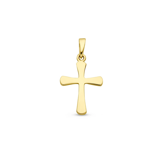 hanger kruis 14K geelgoud