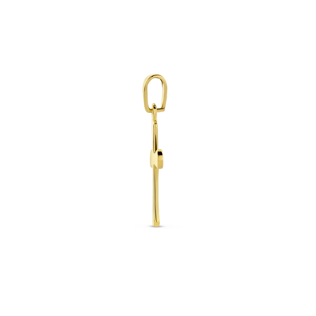 hanger kruis 14K geelgoud