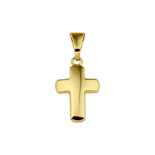 hanger kruis 14K geelgoud