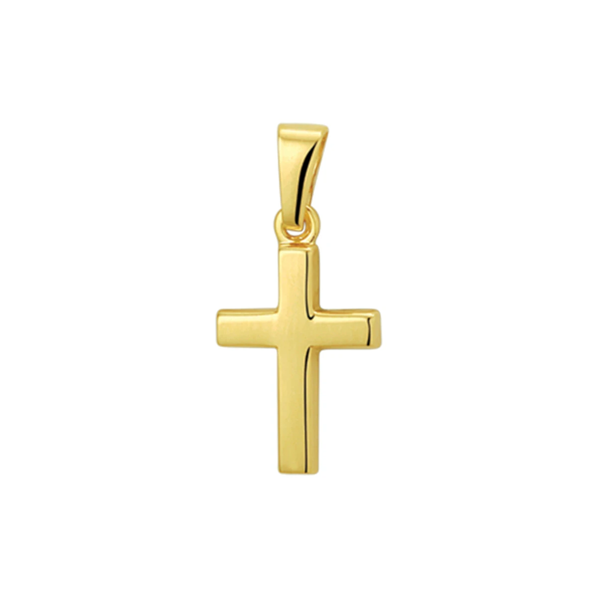 hanger kruis 14K geelgoud