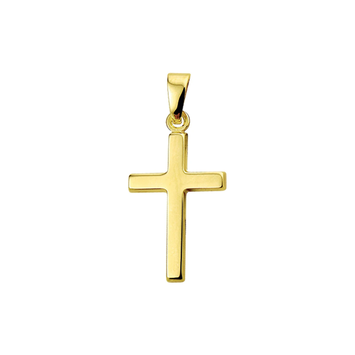 hanger kruis 14K geelgoud
