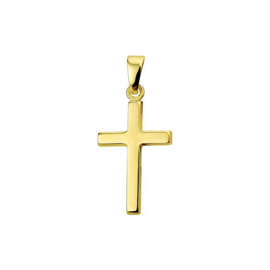 hanger kruis 14K geelgoud