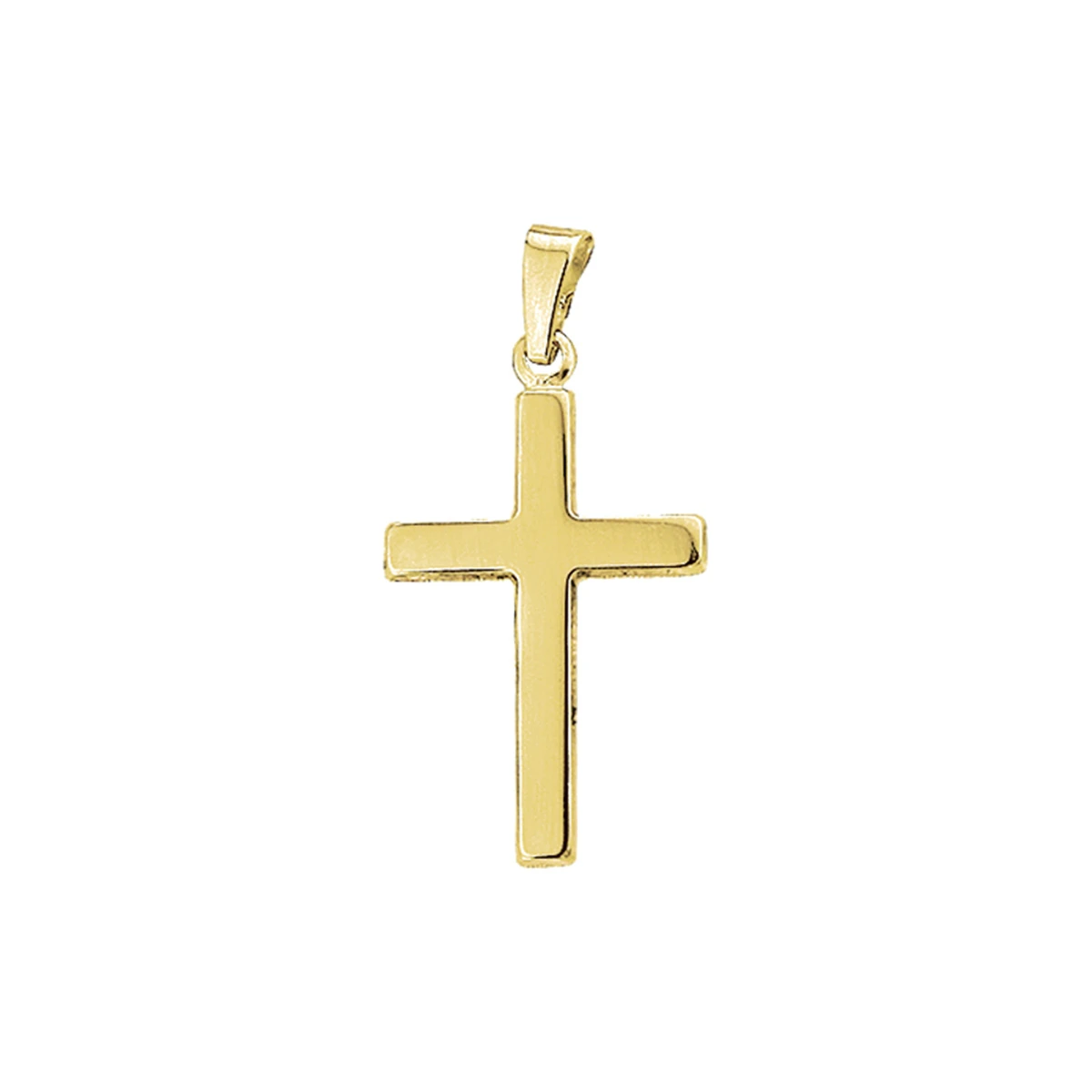 hanger kruis 14K geelgoud