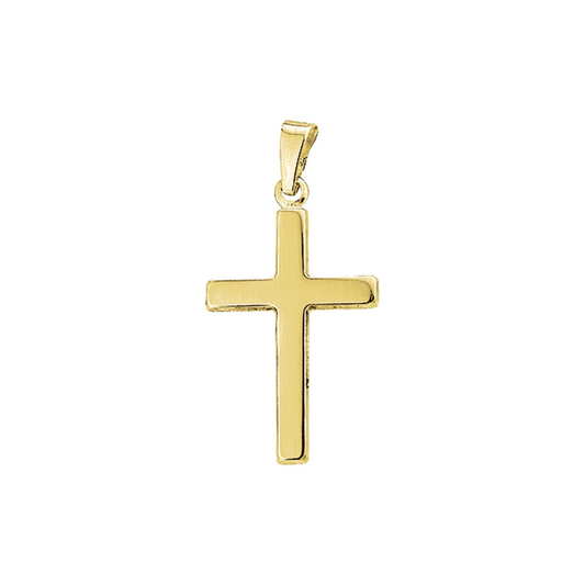 hanger kruis 14K geelgoud