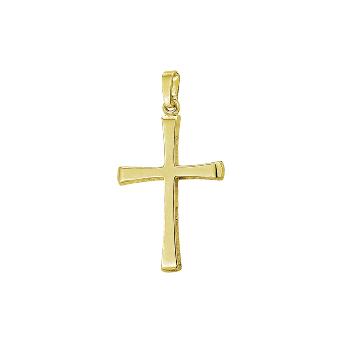 hanger kruis 14K geelgoud