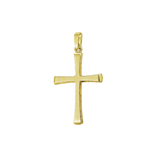 hanger kruis 14K geelgoud