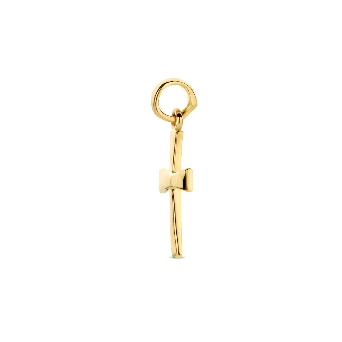 hanger kruis 14K geelgoud