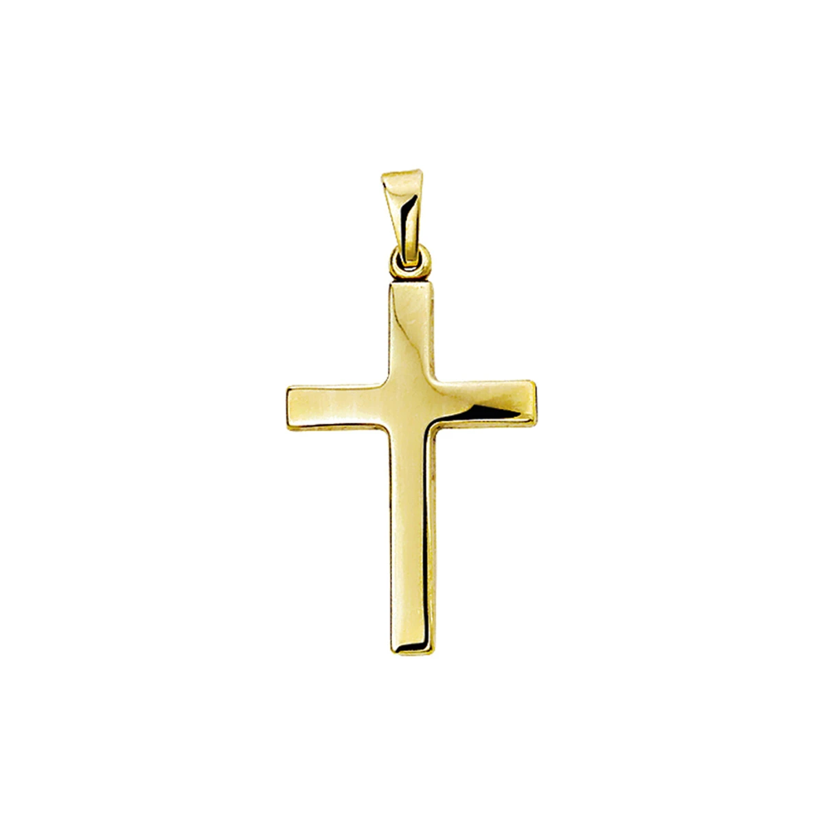 hanger kruis 14K geelgoud