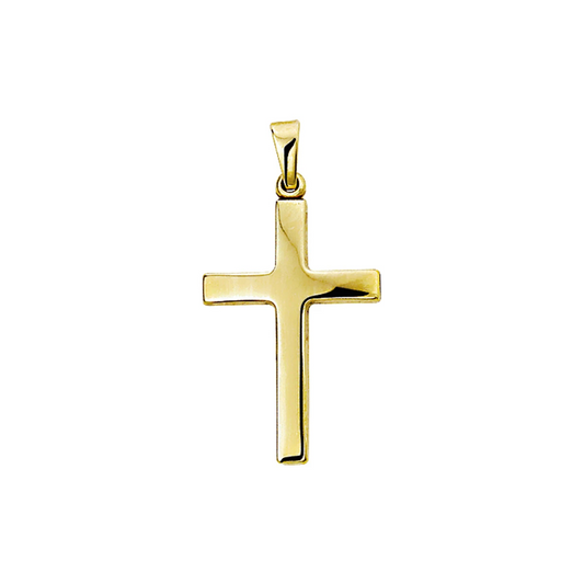 hanger kruis 14K geelgoud