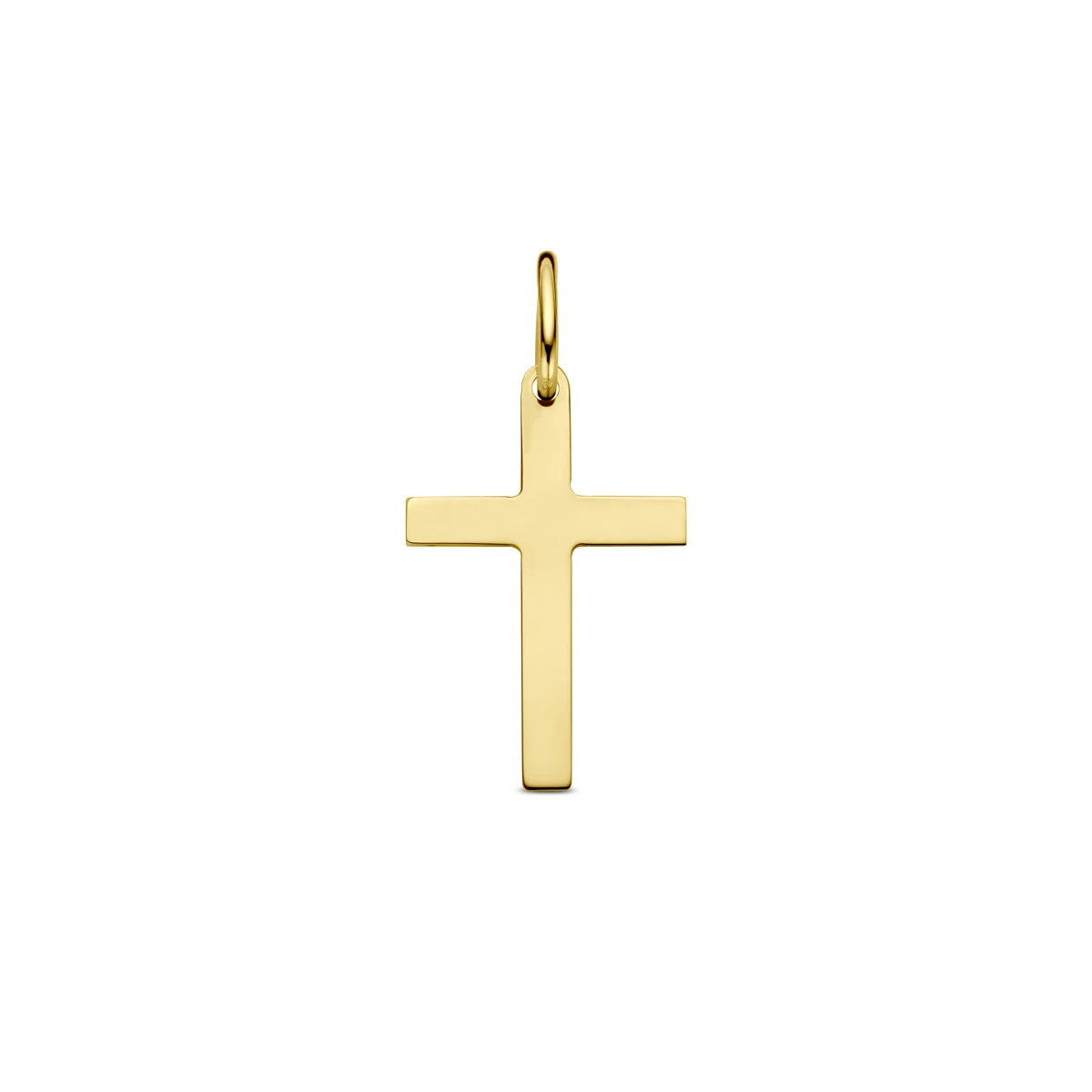hanger kruis 14K geelgoud