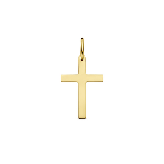 hanger kruis 14K geelgoud