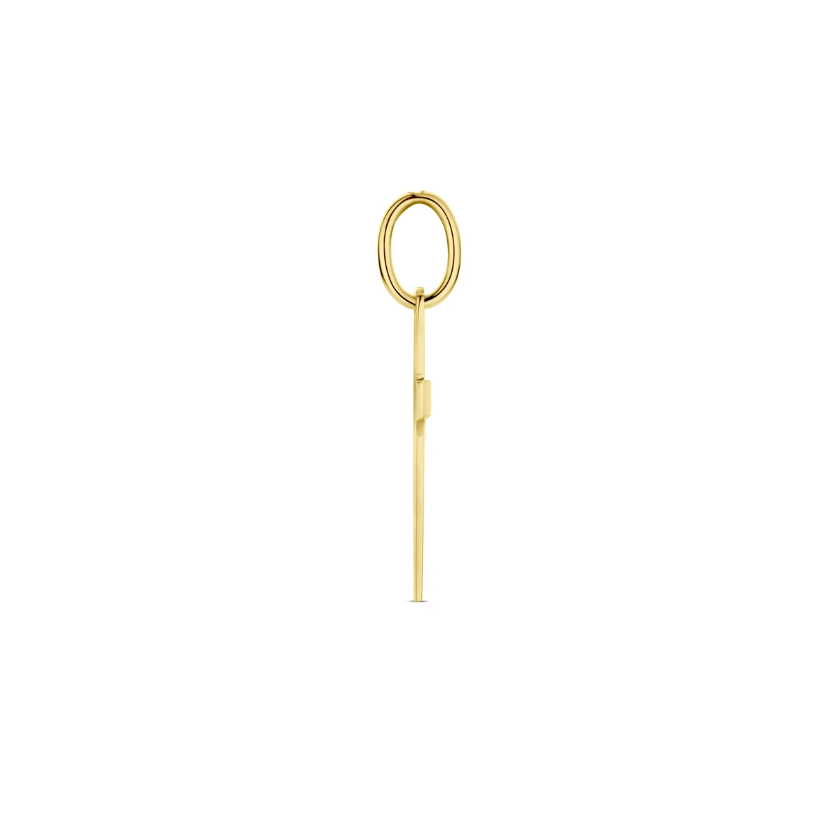 hanger kruis 14K geelgoud