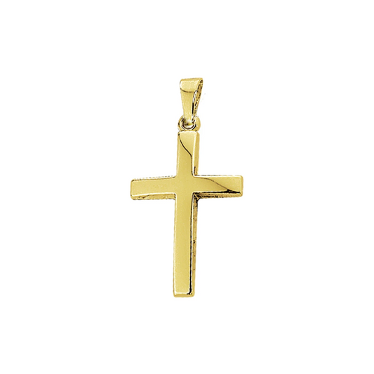 hanger kruis 14K geelgoud