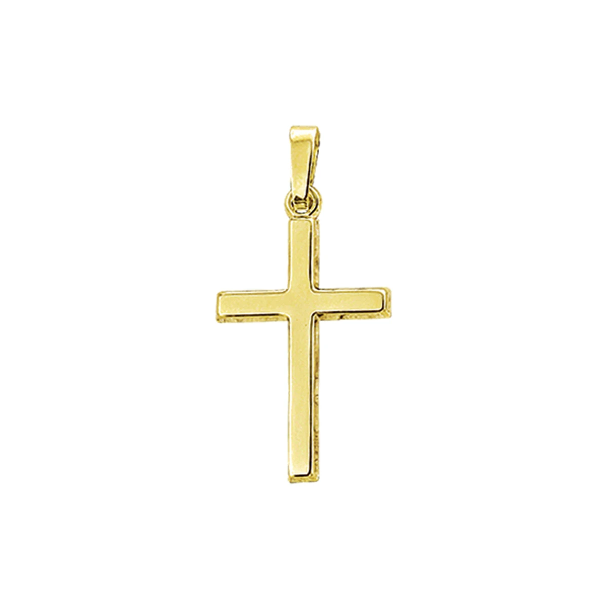 hanger kruis 14K geelgoud