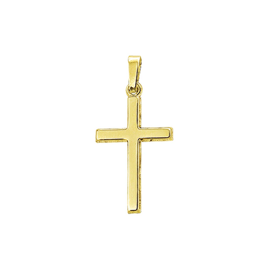 hanger kruis 14K geelgoud