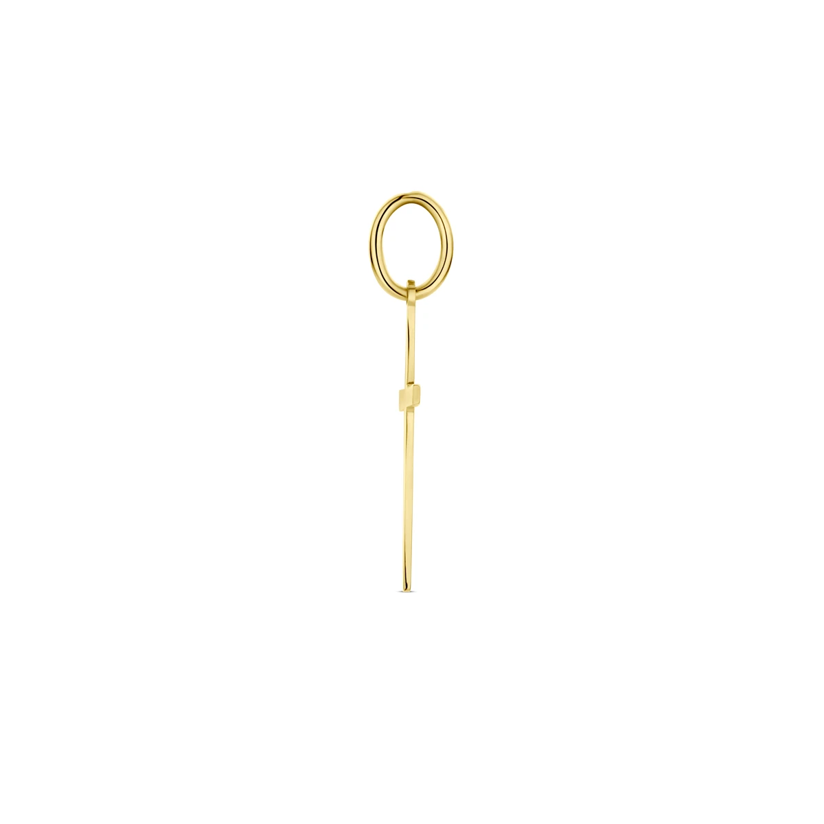 hanger kruis 14K geelgoud