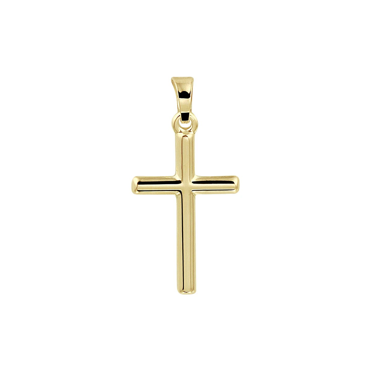 hanger kruis 14K geelgoud