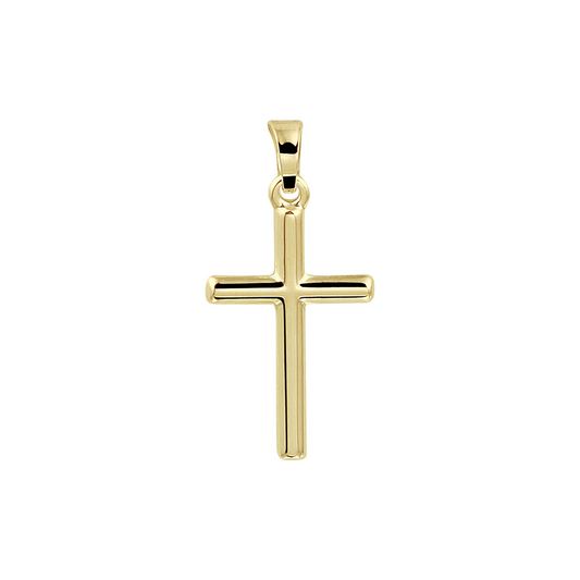 hanger kruis 14K geelgoud