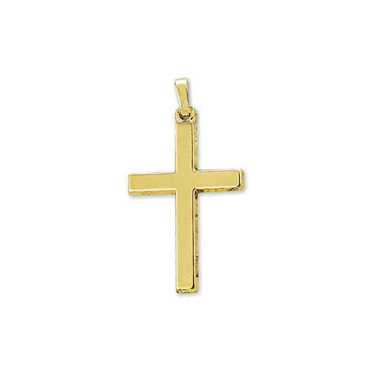 hanger kruis 14K geelgoud