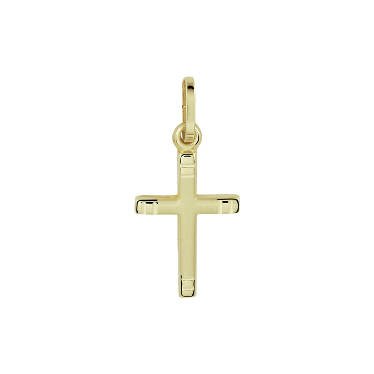 hanger kruis 14K geelgoud