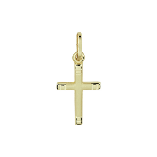 hanger kruis 14K geelgoud