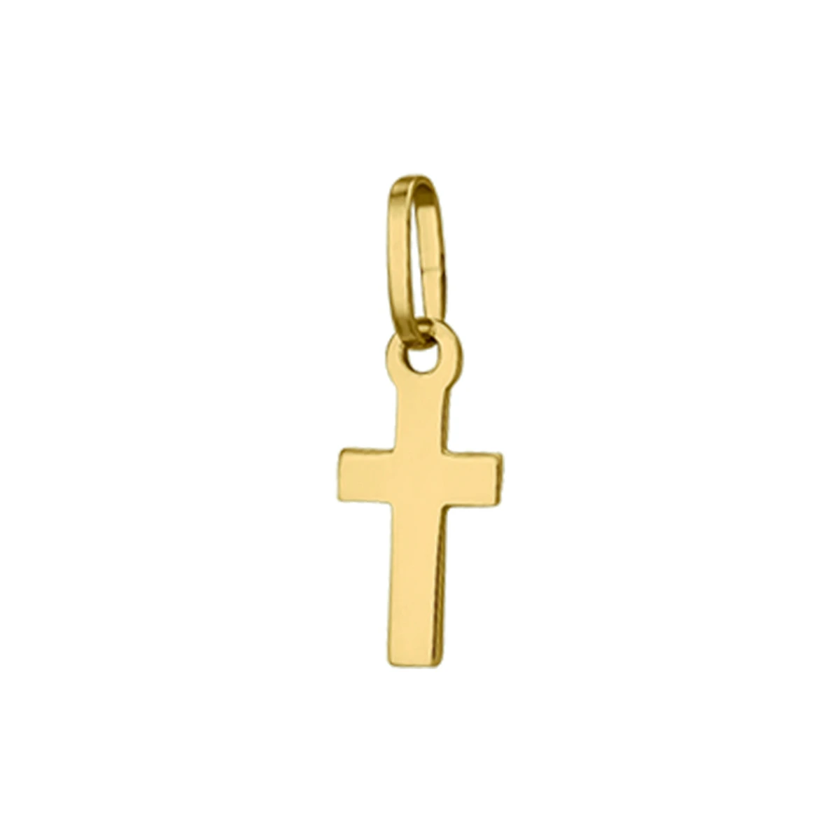 hanger kruis 14K geelgoud