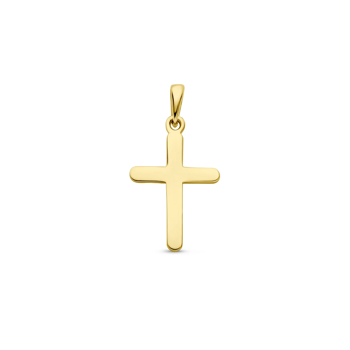 hanger kruis 14K geelgoud